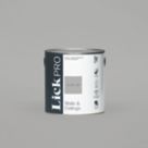 LickPro  Matt Grey BS 00 A 05 Emulsion Paint 2.5Ltr