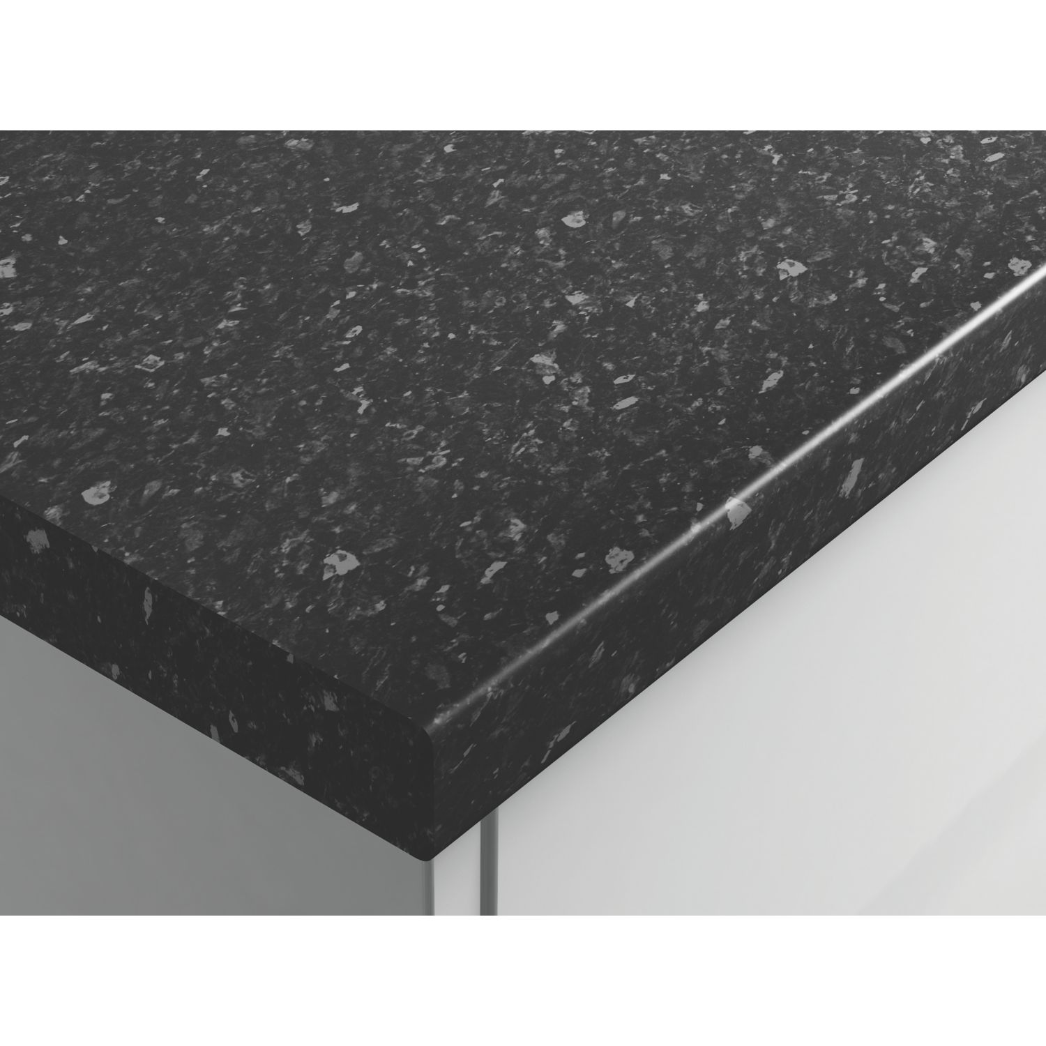 Wilsonart Black Slate Laminate Breakfast Bar 3000mm x 900mm x 38mm (458PG)