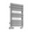 Terma Warp T Bold Designer Towel Rail 655m x 500mm Grey / Silver 1569BTU