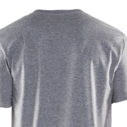 Blaklader  Short Sleeve T-Shirt (Tall) Grey Melange Small 36" Chest