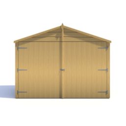 Shire  7' x 3' 6" (Nominal) Apex Timber Bike Store