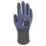 Wonder Grip WG-1875 Dexcut Cut-Resistant Gloves Blue 2X Large