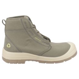 Safety Jogger Ecodesert S1P Mid Size 9  Khaki  Steel Toe Cap Safety Boots