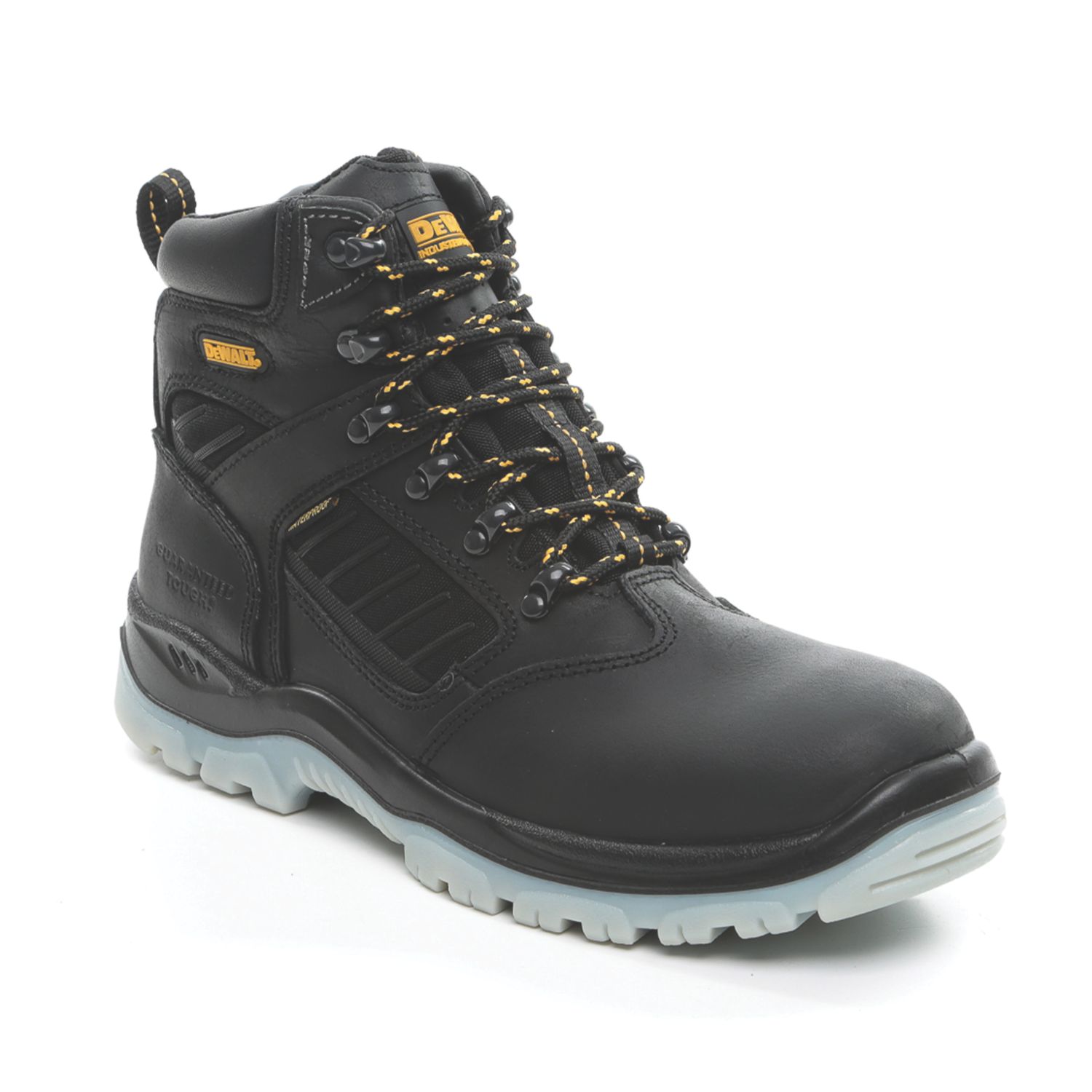 DeWalt Recip Size 12 Black Waterproof Steel Toe Cap Safety Boots (45915)