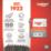 Leyland Trade  2.5Ltr Brilliant White Acrylic Eggshell Emulsion  Paint