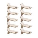 Bookcase Supports 12.82mm x 13.74mm 10 Pack