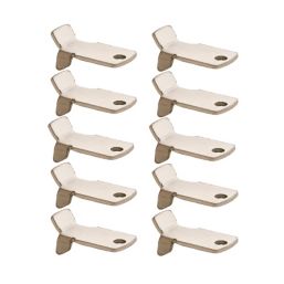 Bookcase Supports 12.82mm x 13.74mm 10 Pack