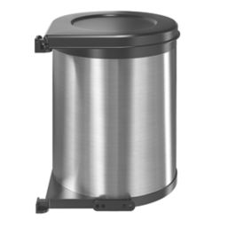 Refurb Essentials Vigote Swing-Out Bin Anthracite 13Ltr