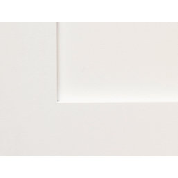 Primed White Wooden 2-Panel Shaker Internal Door 1981mm x 838mm
