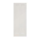 Primed White Wooden 2-Panel Shaker Internal Door 1981mm x 838mm