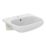 Ideal Standard i.life A Semi-Countertop Floorstanding Basin Unit with Chrome Handles & Basin Matt Quartz Grey 600mm x 300mm x 835mm