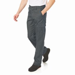 Lee Cooper LCPNT205 Cargo Trousers Grey 38" W 33" L