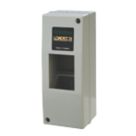 Crabtree 18GP2S  IP20 2-Module Unpopulated DIN Enclosure