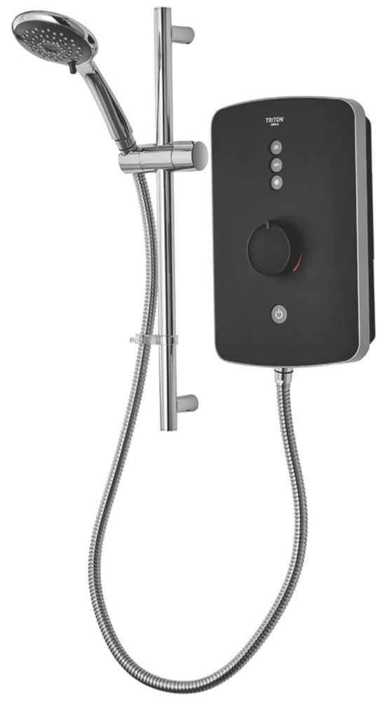Triton Amala Soft Black 9.5kW  Electric Shower