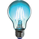 Sylvania Helios Chroma ES A60 Blue LED Light Bulb 4W