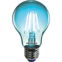 Sylvania Helios Chroma ES A60 Blue LED Light Bulb 4W