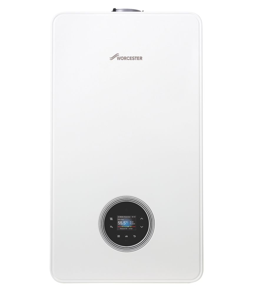 Worcester Bosch Greenstar 4000 Gas Combi Boiler White Screwfix