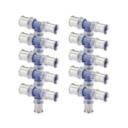 Wavin Tigris K5 Multi-Layer Composite Press-Fit Reducing Tees 20mm x 16mm x 16mm 10 Pack