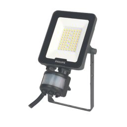 Philips Ledinaire Outdoor LED Floodlight With PIR & Photocell Sensor Grey 20W 2400lm