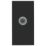 British General  Modular F-Type Satellite Socket Black