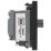 British General  Modular F-Type Satellite Socket Black