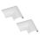 D-Line Mini  Clip-Over Door Top Bends 30mm x 15mm 2 Pack