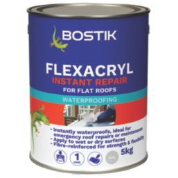 Bostik Flexacryl Roof Repair Compound Grey 5kg