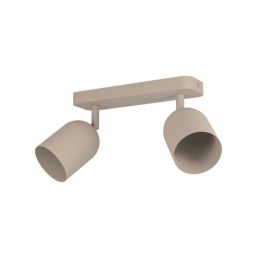 Eglo Tilston Bar 2-Light Spotlight Sandy