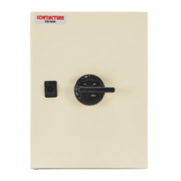 Contactum DS100K 100A 3P+N+E Unfused 3-Phase Enclosed Disconnector