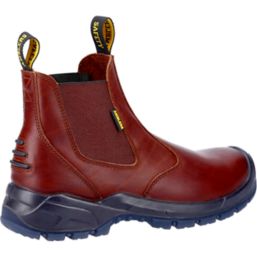 Amblers AS307C Metal Free  Safety Dealer Boots Brown Size 12