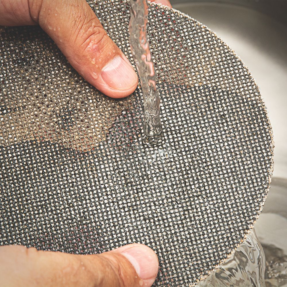 thumbnail image 2 of 🔄 PRONET MaxNet 150mm Sanding Discs – 40 To 600 Grit – Mesh Type – Perfect For Auto Body Work! 2 of 6