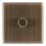 Arlec  1-Gang 2-Way LED Dimmer Switch  Antique Brass