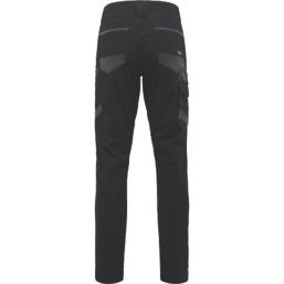 Hard Yakka Raptor Active Work Trousers Black 40" W 32" L
