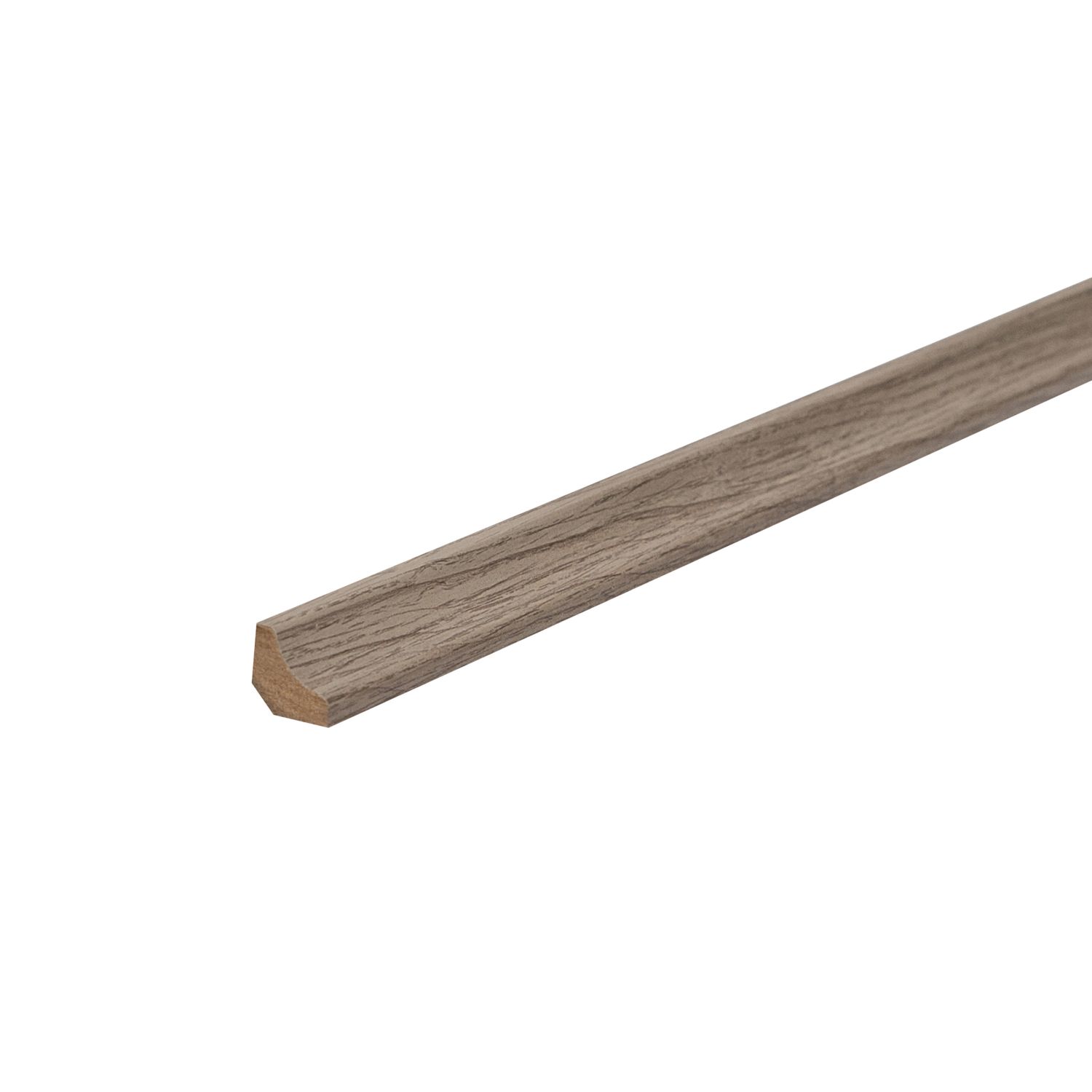 Unika Dark Grey Oak MDF Flooring Scotia 2400mm 10 Pack (460VJ)