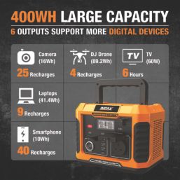 IMPAX DISCOVERY  500W Portable Power Station 400Wh
