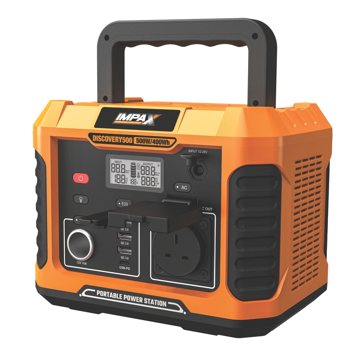 IMPAX DISCOVERY 500W Portable Power Station 400Wh (460VK)