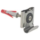 Fischer Concealed Mirror Fixing Kit 6mm x 30mm Silver