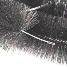 FloPlast  Gutter Brushes Black 105mm x 4m 3 Pack