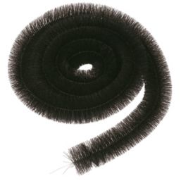 FloPlast  Gutter Brushes Black 105mm x 4m 3 Pack