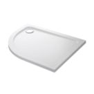 Mira Flight Low Offset Quadrant Shower Tray Right-Handed White 1000mm x 800mm x 40mm