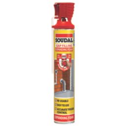 Soudal Gap Filling Foam Hand Held 750ml Screwfix