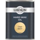 Liberon 1Ltr Clear Matt Water-Based Interior Wood Wax Oil