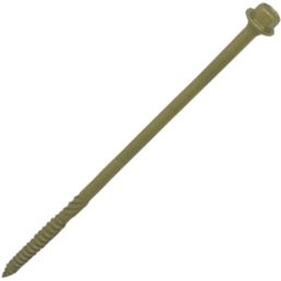 TimbaScrew  Hex Flange Thread Cutting Timber Screws 6.7mm x 150mm 50 Pack