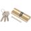 Smith & Locke 6-Pin Euro Cylinder 35-45 (80mm) Brass