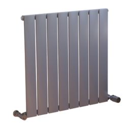 Ximax 600mm x 595mm 1403BTU Silver Vertical Designer Radiator