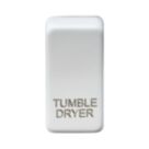 Knightsbridge 'TUMBLE DRYER' Switch Cover Matt White