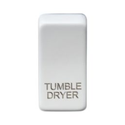 Knightsbridge 'TUMBLE DRYER' Switch Cover Matt White