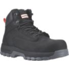 Hunter  Size 11  Black Waterproof  Safety Boots