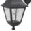 Essentials Varennes Outdoor Wall Light Black