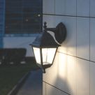 Essentials Varennes Outdoor Wall Light Black